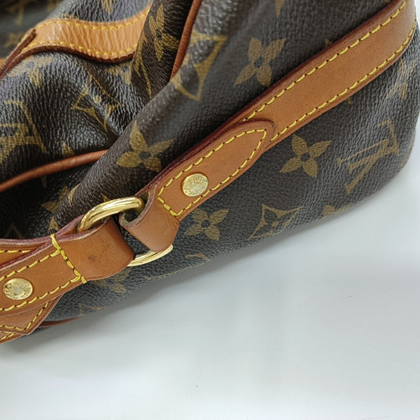 STRESA Monogram Coated Canvas Brown
