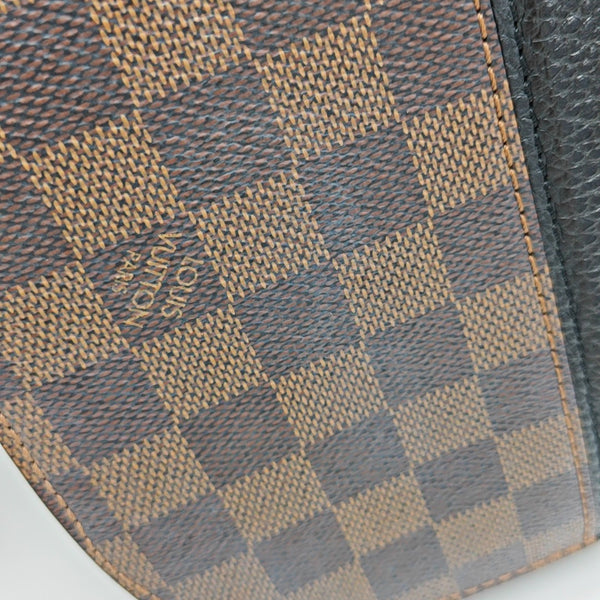 WIGHT Damier Ebene Coated Canvas Brown