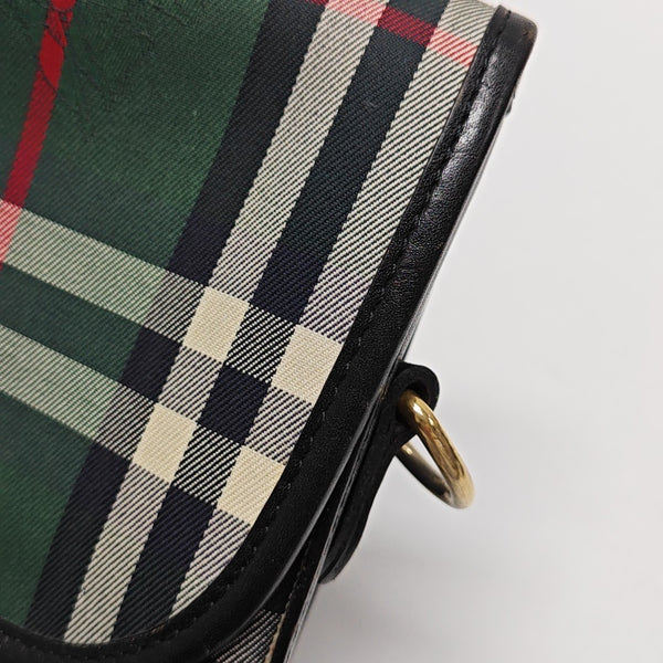 Fabric Shoulder Bag Green