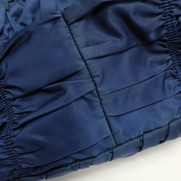 Gaufre Quilted Nylon Blue
