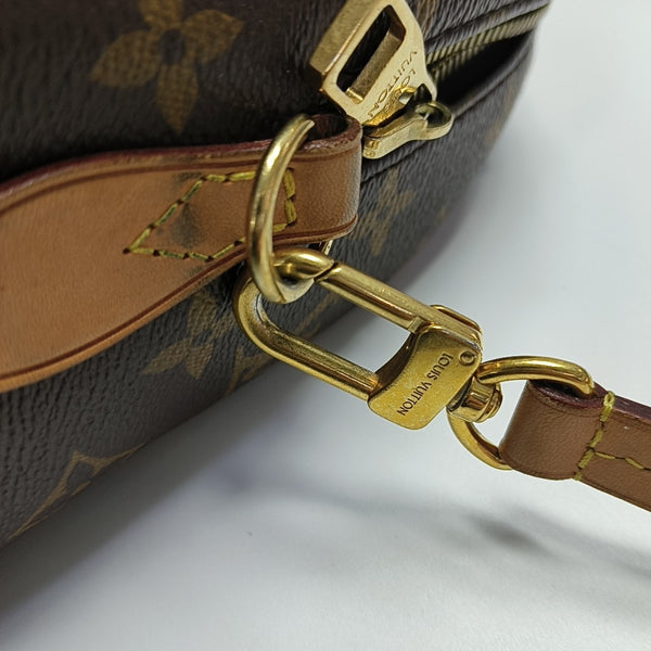 RETIRO NM Monogram Coated Canvas Brown
