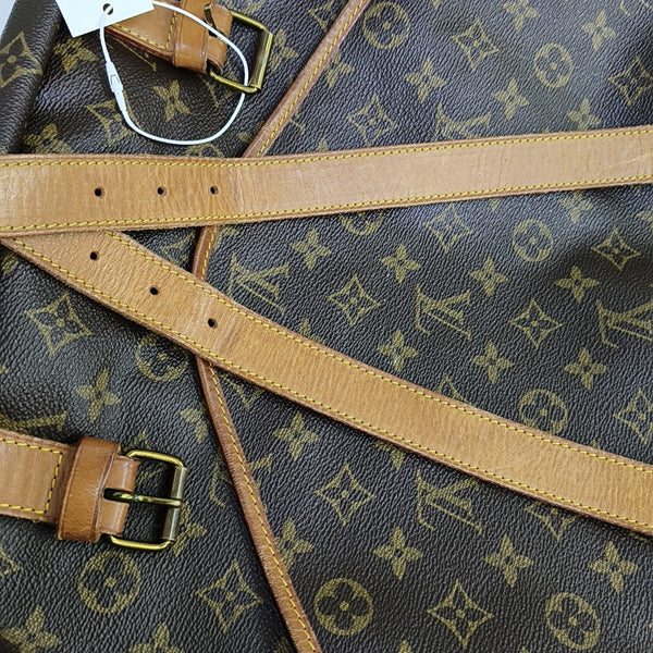 SAUMUR 43 Monogram Coated Canvas Brown