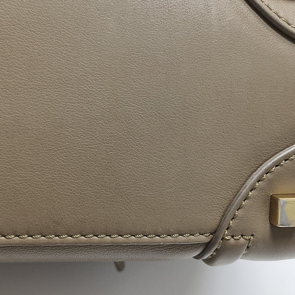LUGGAGE Calfskin Brown