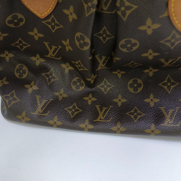 PALERMO PM Monogram Coated Canvas Brown
