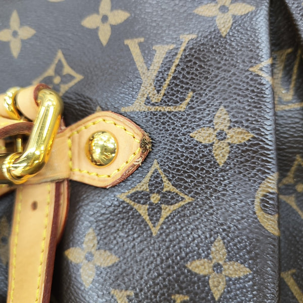 PALERMO GM Monogram Coated Canvas Brown