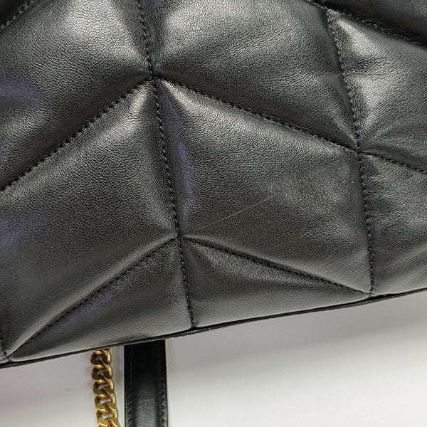 PUFFER Small Quilted Lambskin Black