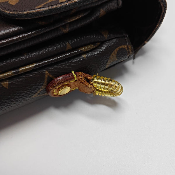 MÉTIS MM Monogram Coated Canvas Brown