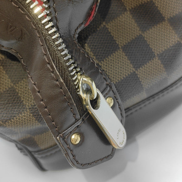KNIGHTSBRIDGE Damier Ebene Coated Canvas Brown