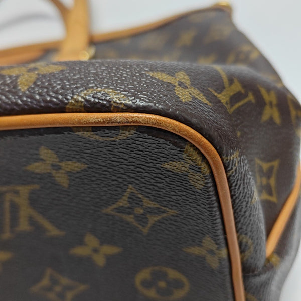 PALERMO PM Monogram Coated Canvas Brown