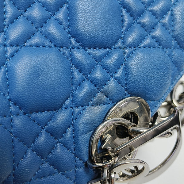 Dior Soft Cannage Calfskin Blue
