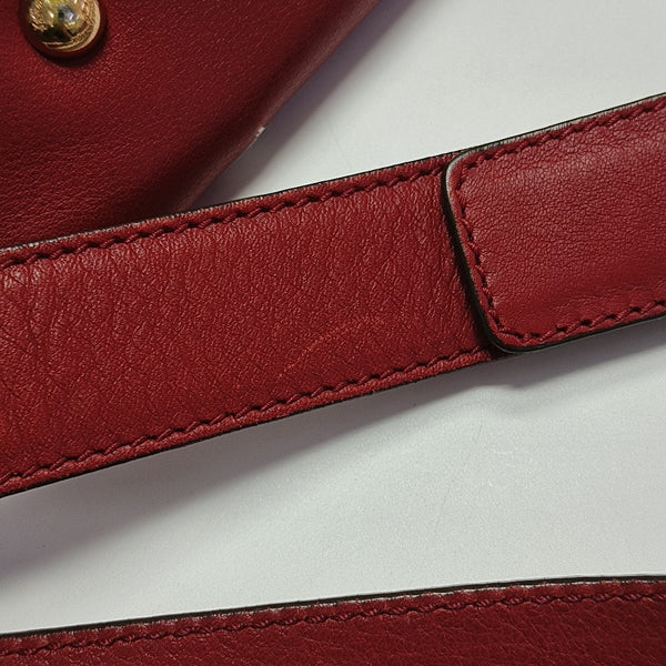 Sophia Calfskin Red