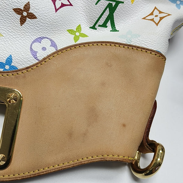 LV × TM JUDY MM Monogram Coated Canvas White