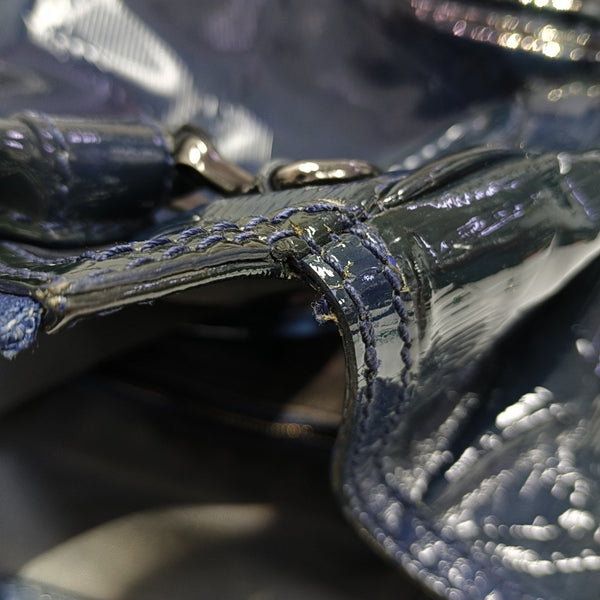 Gladstone Patent Leather Blue