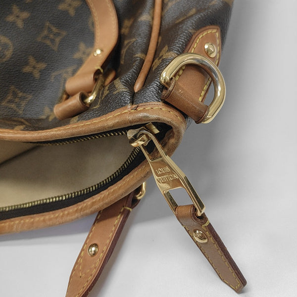 ESTRELA GM Monogram Coated Canvas Brown