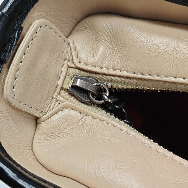 GABRIELLE Medium Quilted Calfskin Beige