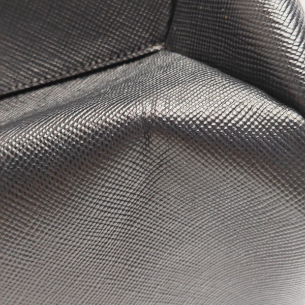 Twin Saffiano Calfskin Black