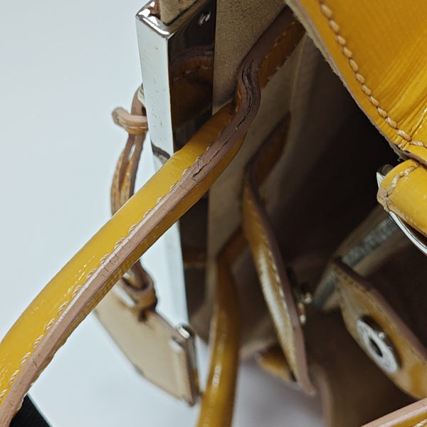 2 Jours Small Calfskin Yellow