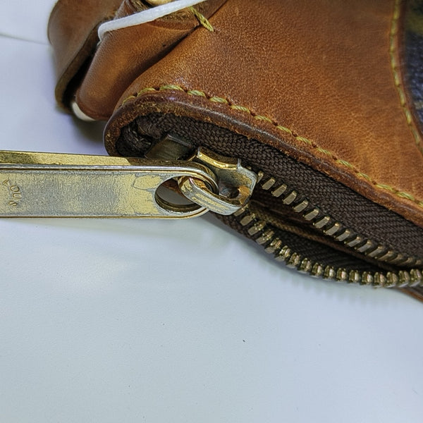 VINTAGE THAMES GM Monogram Coated Canvas Brown