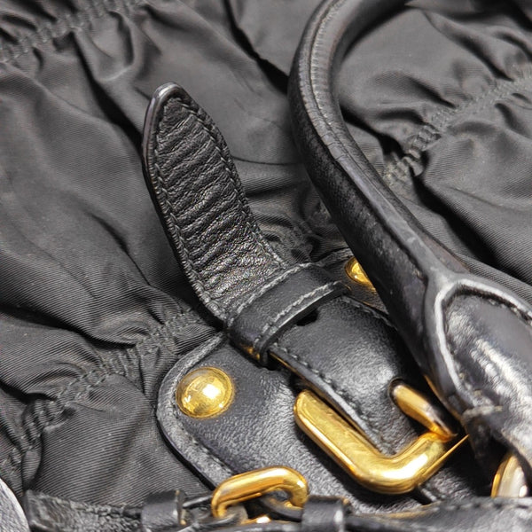Gaufre Nylon Black