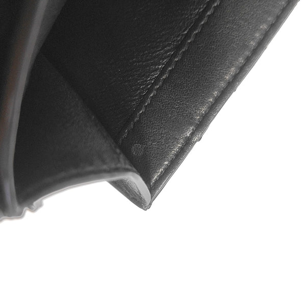 Quilted Lambskin Shoulder Bag Black