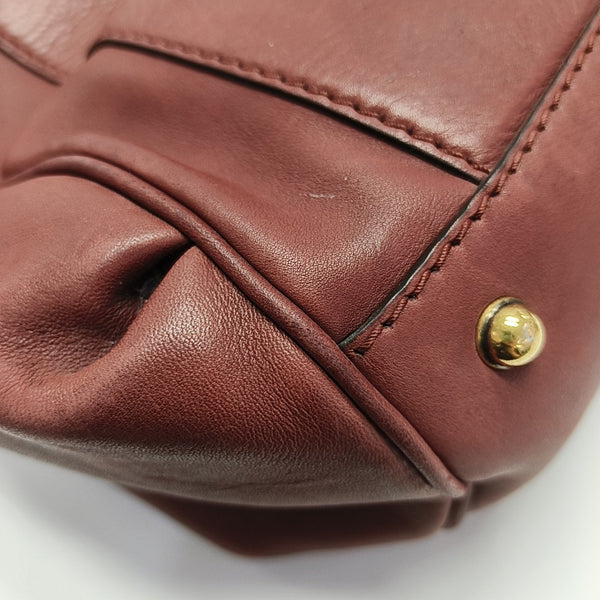 Calfskin Tote Bag Red