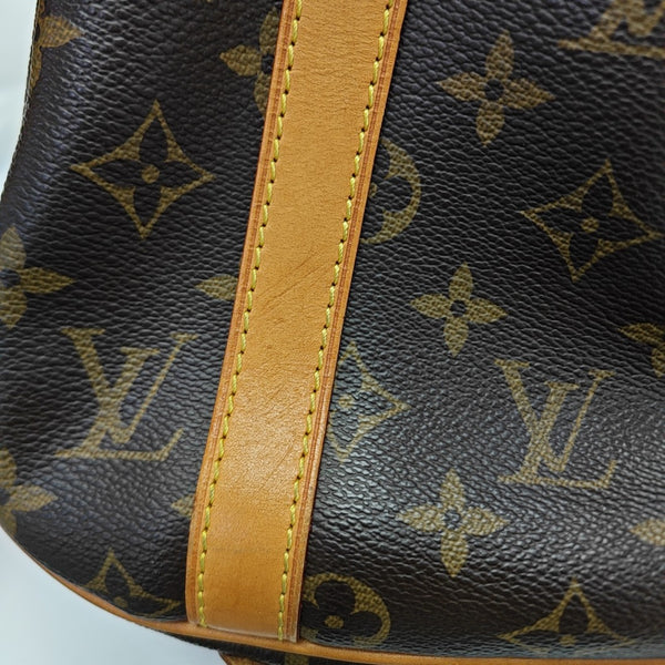 STRESA Monogram Coated Canvas Brown