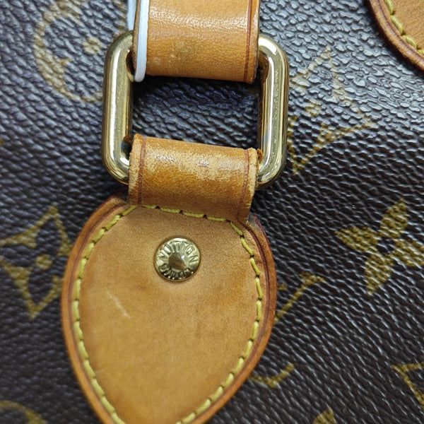 PALERMO PM Monogram Coated Canvas Brown