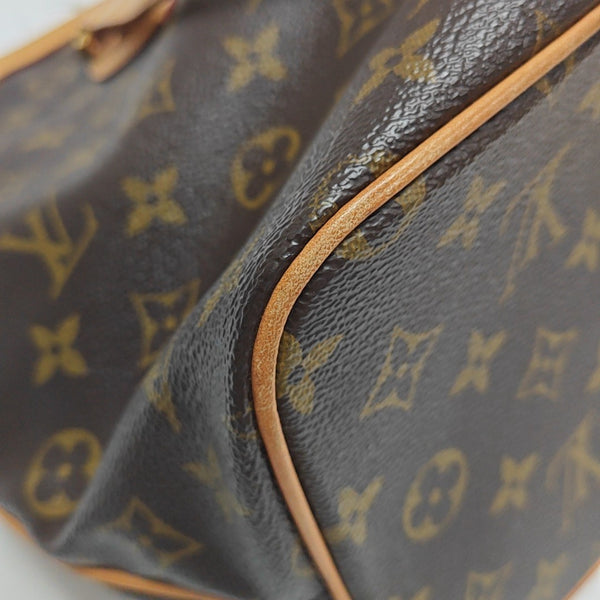 PALERMO PM Monogram Coated Canvas Brown