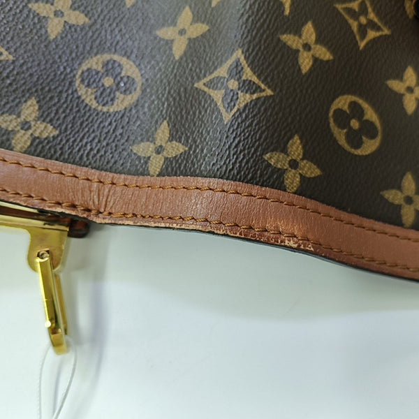 DAUPHINE MM Monogram Coated Canvas Brown