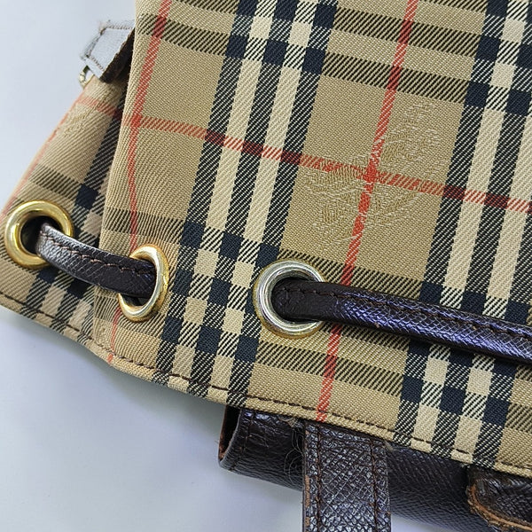 Canvas Backpack Brown