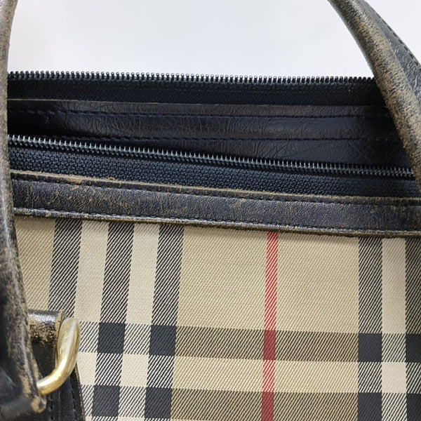 Canvas Top Handle Bag Beige