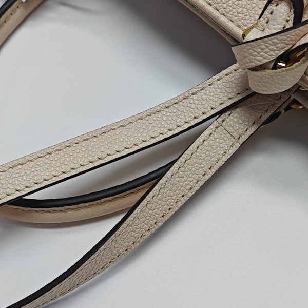 ONTHEGO MM Monogram Calfskin Beige