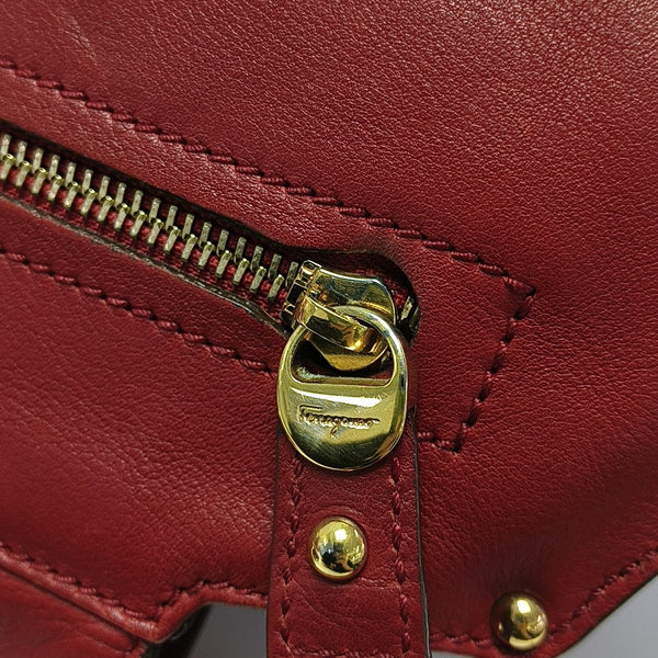 Sophia Calfskin Red