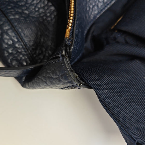 Dewsbury Mini Leather Blue