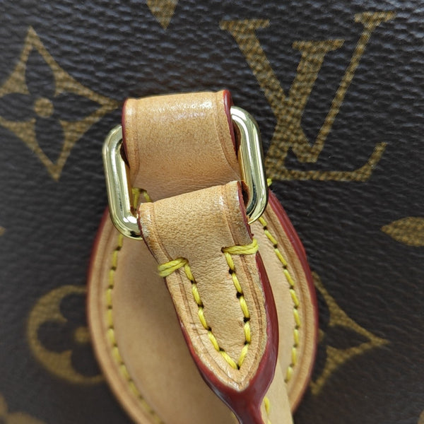 BOETIE PM Monogram Coated Canvas Brown