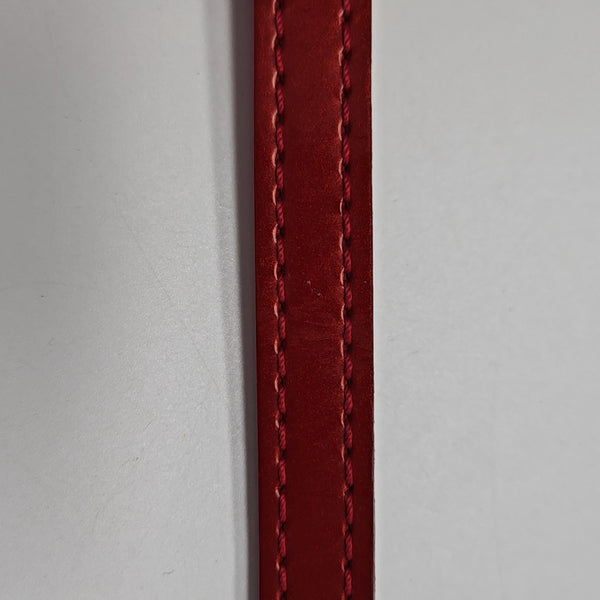 ALMA BB Monogram Patent Leather Red