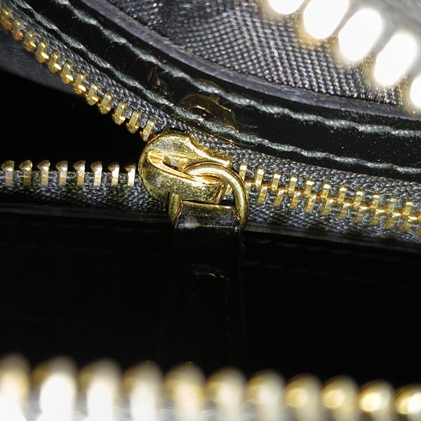 Lady Dior Medium Cannage Patent Leather Black