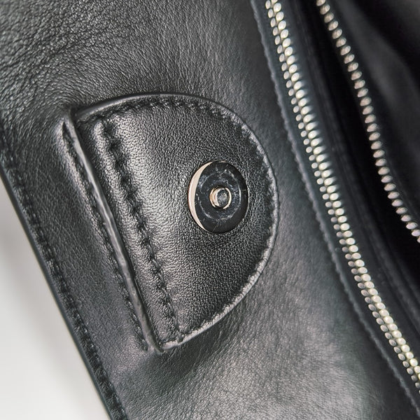 Calfskin Tote Bag Black
