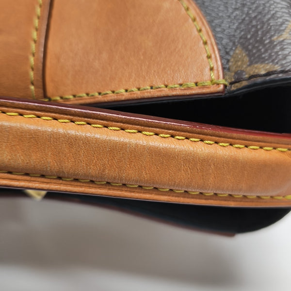 DUFFLE Monogram Coated Canvas Brown