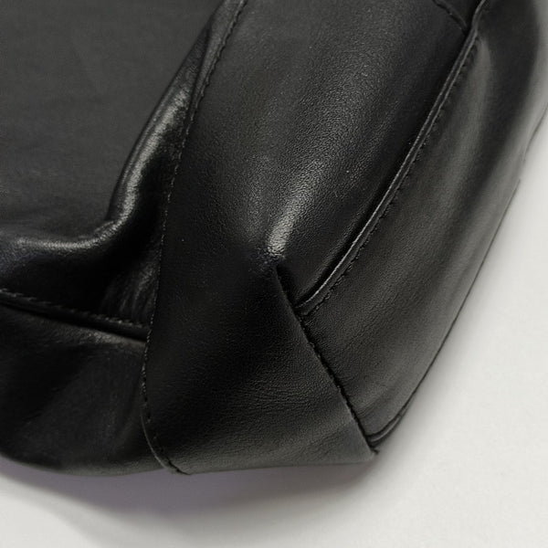 Calfskin Shoulder Bag Black
