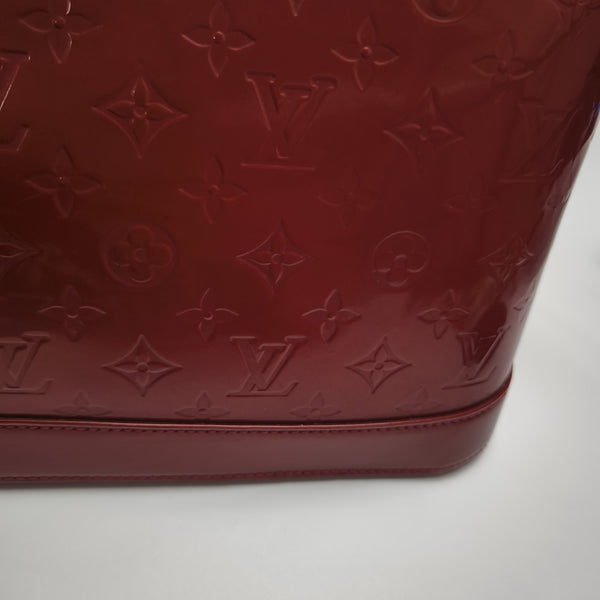 ALMA GM Monogram Calfskin Red