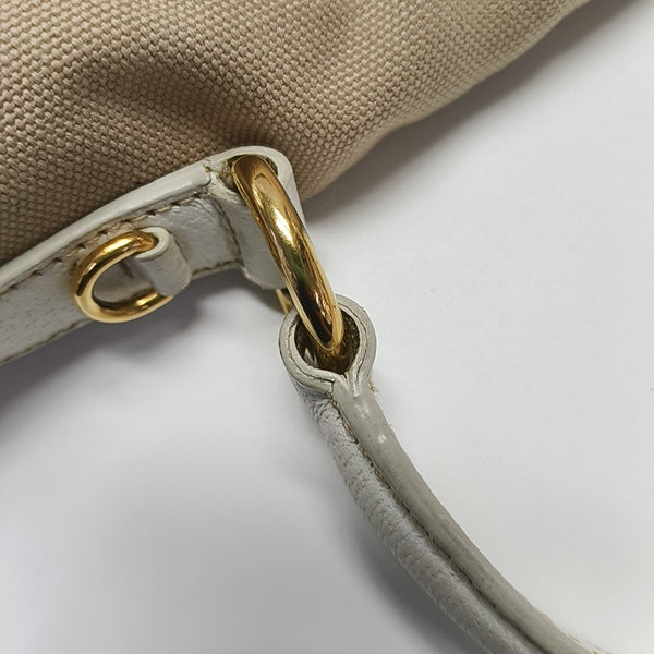 Canvas Shoulder Bag Brown