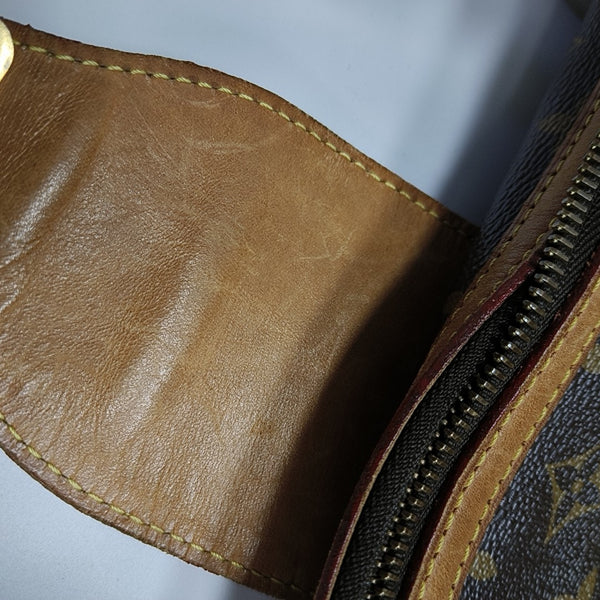 STRESA Monogram Coated Canvas Brown