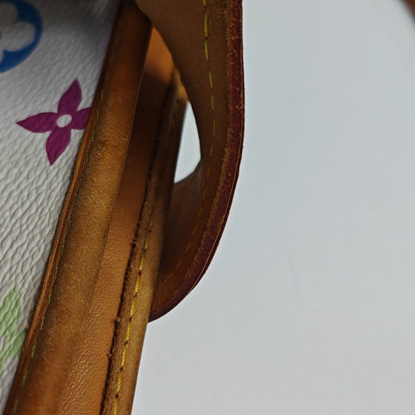 LV × TM SHIRLEY Monogram Coated Canvas White