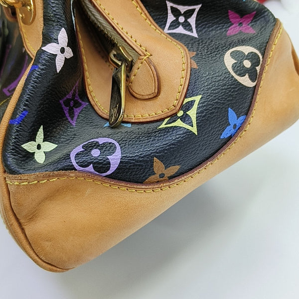 LV × TM CLAUDIA Monogram Coated Canvas Black