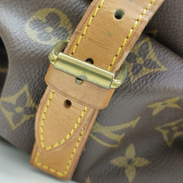 SAUMUR Monogram Coated Canvas Brown