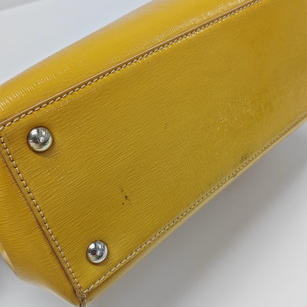 2 Jours Small Calfskin Yellow