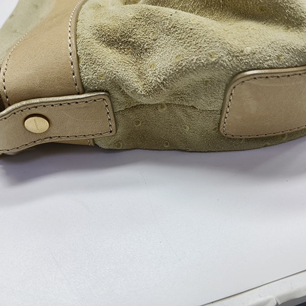 Suede Shoulder Bag Brown
