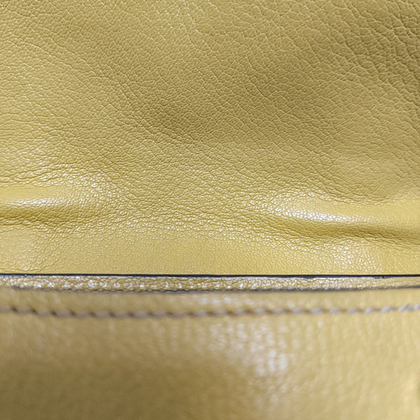 Calfskin Shoulder Bag Yellow