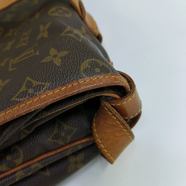 SAUMUR 43 Monogram Coated Canvas Brown